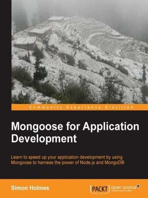 cover image of Mongoose for Application Development